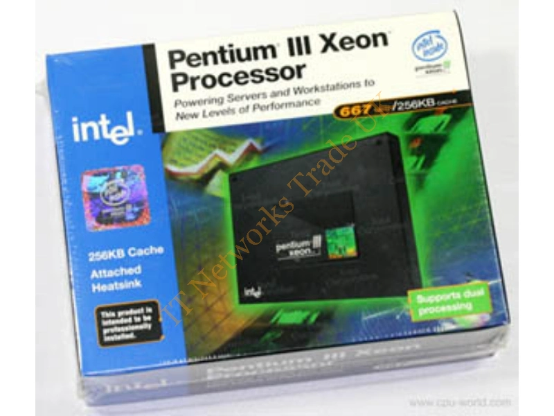 BX80525KY500512 Intel Pentium III Xeon 500MHz 100MHz FSB 512KB L2 Cache Socket SECC Retail Processor