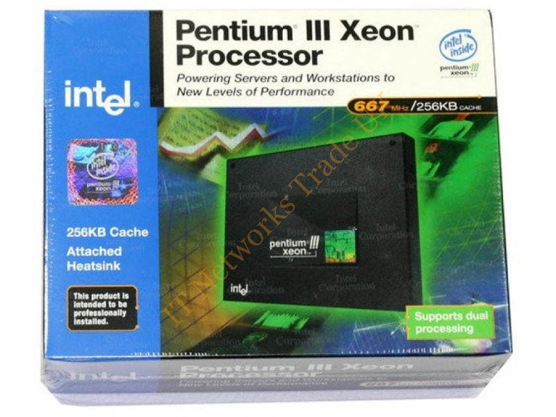 BX80525KY5501M Intel Pentium III Xeon 550MHz 100MHz FSB 1MB L2 Cache Socket SECC Retail Processor