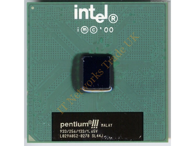 BX80526C933256 Intel Pentium III 933MHz 133MHz FSB 256KB L2 Cache Socket PPGA370 Retail Processor