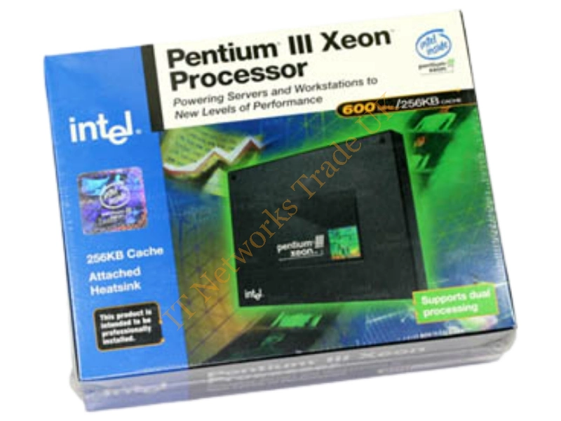 BX80526KZ600256 Intel Pentium III Xeon 600MHz 133MHz FSB 256KB L2 Cache Socket SECC330 Retail Processor