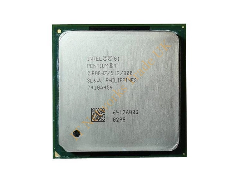 BX80532PE2800D Intel Pentium 4 2.80GHz 533MHz FSB 512K Cache Retail Processor