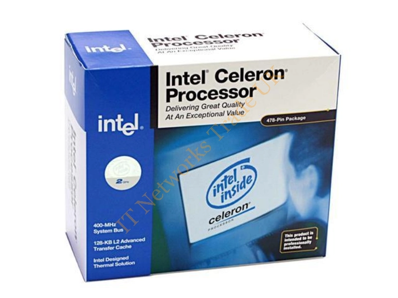 BX80532RC2000B Intel Celeron 2.0GHz 128KB L2 Cache 400MHz FSB 478-Pin Retail Processor