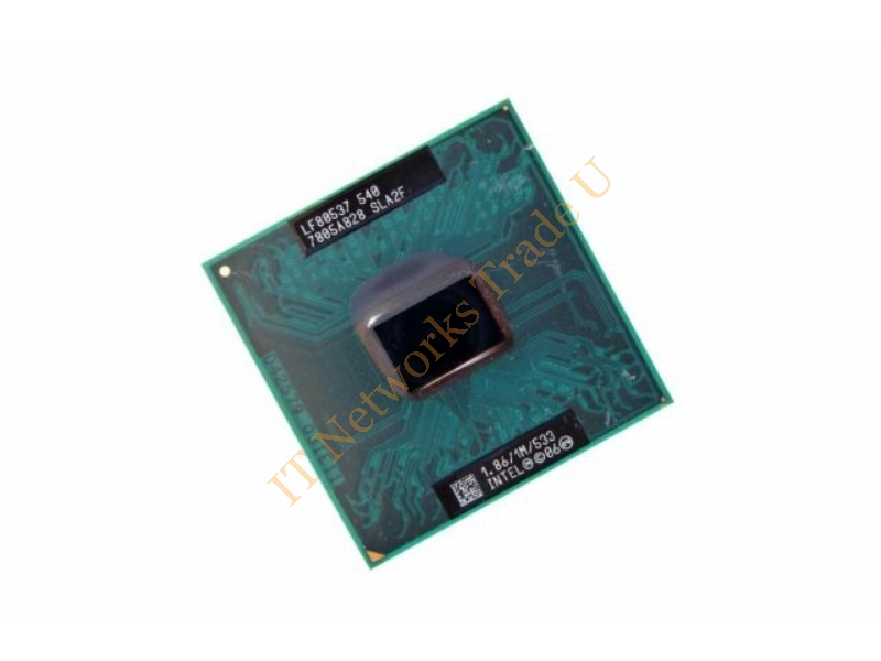 BX80537540 Intel Celeron 540 1.86GHz 533MHz FSB 1MB L2 Cache Socket Micro-FCPGA Mobile Retail Processor