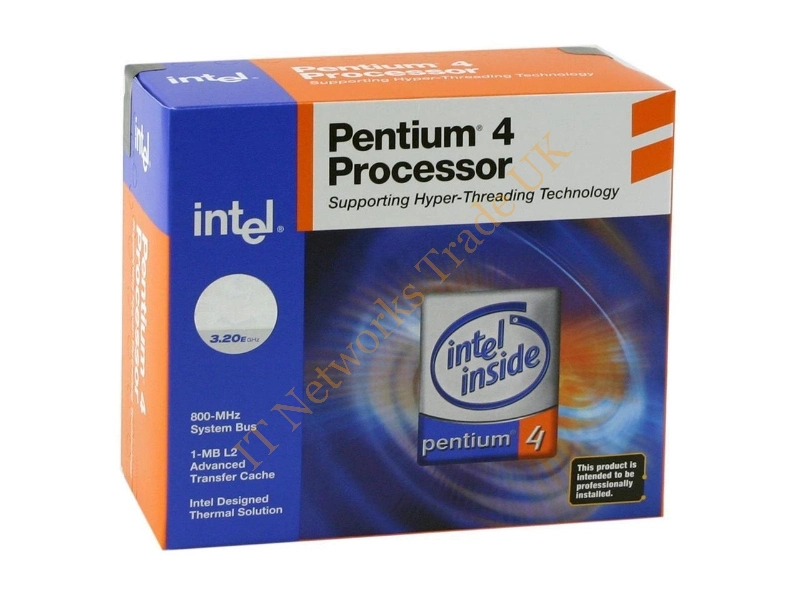 BX80546PG3200E Intel PENTIUM 4 3.2GHz 1MB L2 Cache 800MHz FSB Socket 478 Retail Processor