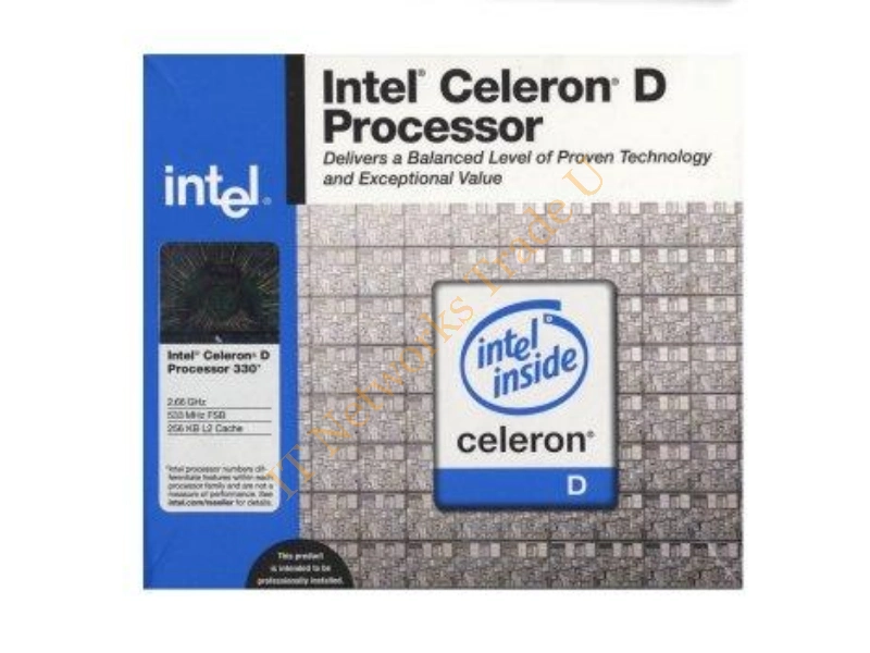 BX80546RE2130CS Intel Celeron D 310 2.13GHz 533MHz FSB 256KB L2 Cache Socket PPGA478 Retail Processor