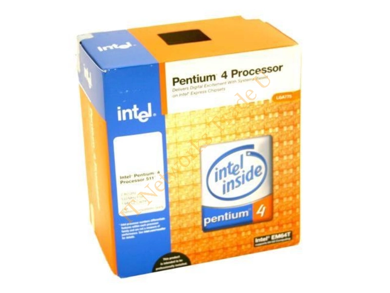 BX80547PEP280EN Intel Pentium 4 511 2.80GHz 533MHz FSB 1MB L2 Cache Socket 775 Retail Processor