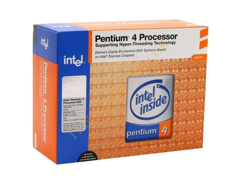 BX80547PG2800EK Intel Pentium 4 521 2.80GHz 800MHz FSB 1MB L2 Cache Socket PLGA775 Retail Processor Supporting HT Technology