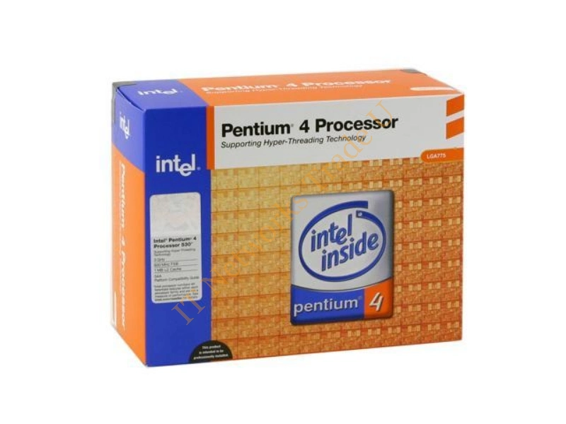 BX80547PG3400EK Intel Pentium 4 551 3.40GHz 800MHz FSB 1MB L2 Cache Socket PLGA775 Retail Processor Supporting HT Technology