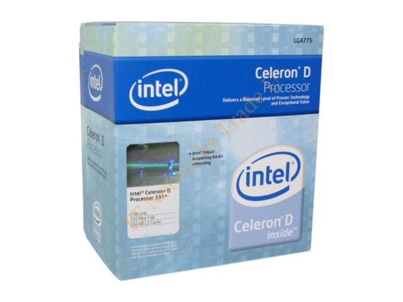 BX80547RE2667CN Intel Celeron D 331 2.66GHz 533MHz FSB 256KB L2 Cache Socket 775 Retail Processor