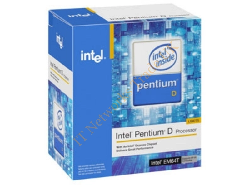 BX80551PE2666FN Intel Pentium D Dual Core 805 2.66GHz 533MHz FSB 2MB L2 Cache Socket 775 Retail Processor