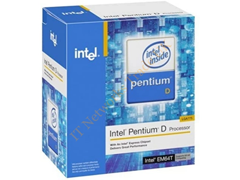 BX80551PG2800FN Intel PENTIUM D 2.8GHz 2MB L2 Cache 800MHz FSB Socket LGA-775 Retail Processor