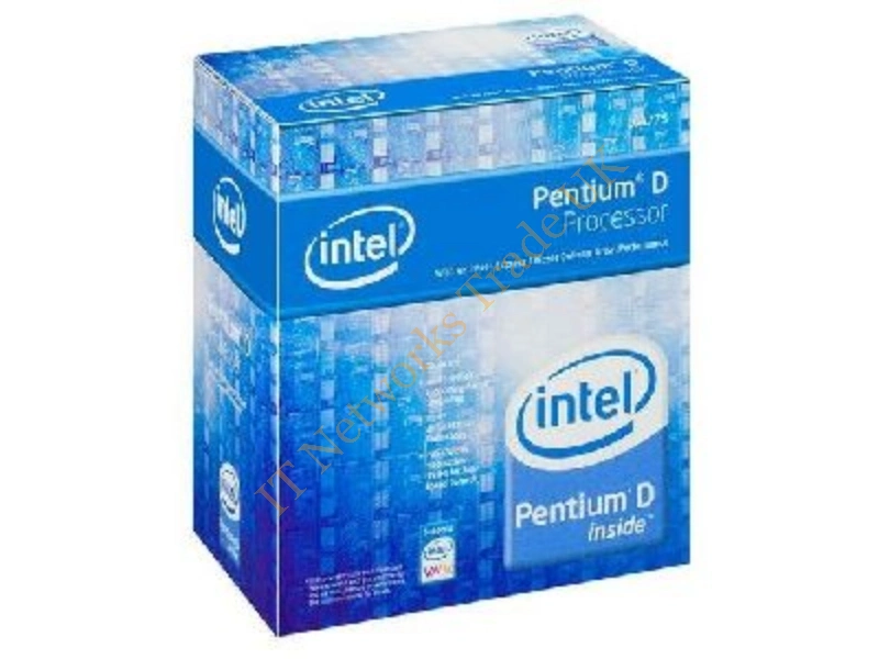 BX80551PG2800FT Intel PENTIUM D 2.8GHz 2MB L2 Cache 800MHz FSB Socket LGA-775 Retail Processor
