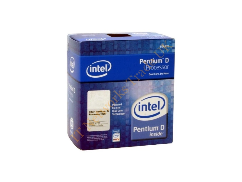 BX80553925 Intel PENTIUM D 925 3.0GHz 4MB L2 Cache 800MHz FSB LGA775 Socket 65NM 95W Retail Processor