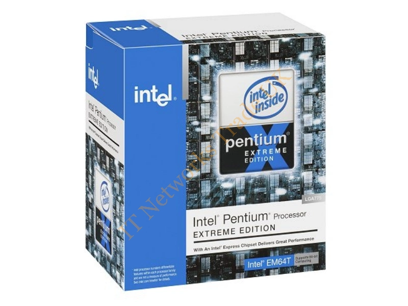 BX80553955 Intel Pentium Extreme Edition 955 Dual Core 3.46GHz 1066MHz FSB 4MB L2 Cache Socket 775 Retail Processor