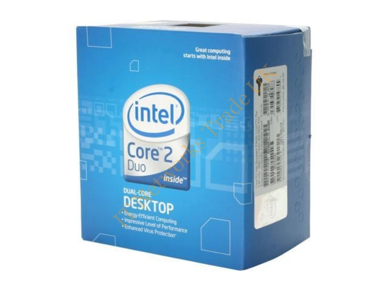 BX80557E4600 Intel Core-2-DUO E4600 2.4GHz 2MB L2 Cache 800MHz FSB Socket LGA775 65NM 65W Retail Processor