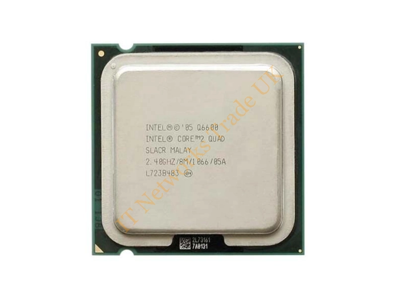 BX80562Q6600 Intel Core 2 Quad Q6600 2.4GHz 8MB L2 Cache 1066MHz FSB Socket LGA775 65NM 108W Retail Processor