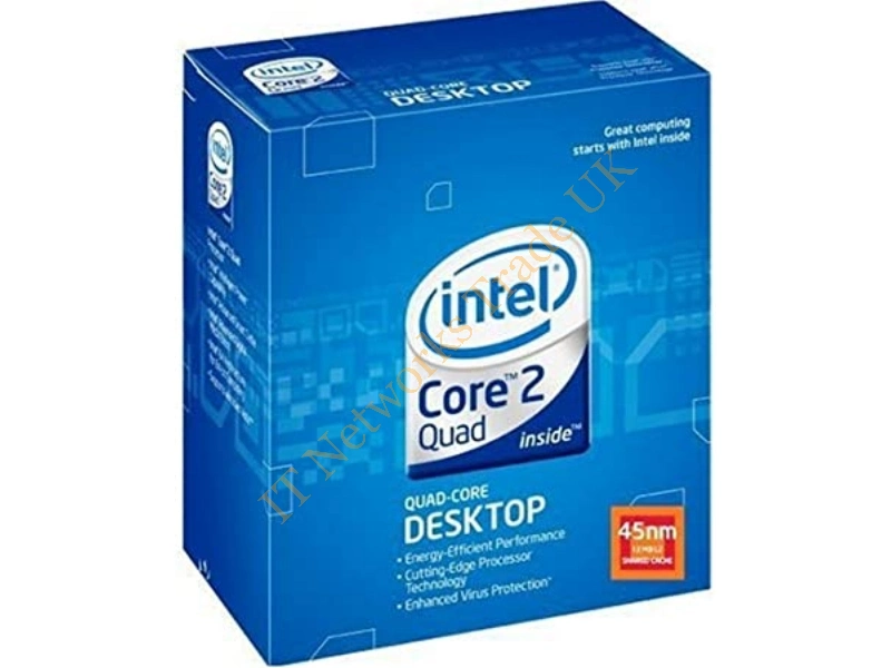 BX80569Q9450 Intel Core 2 Quad Q9450 2.66GHz 1333MHz FSB 12MB L2 Cache Socket LGA775 Desktop Retail Processor