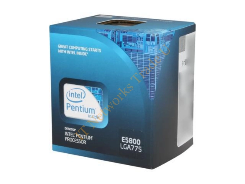 BX80571E5800 Intel Pentium E5800 Dual Core 3.20GHz 800MHz FSB 2MB Cache Socket LGA775 Desktop Retail Processor