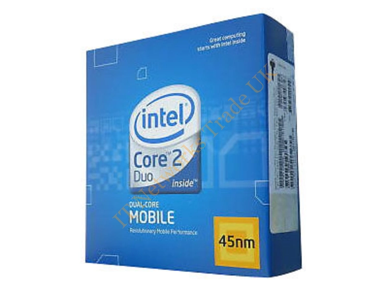 BX80576T9600 Intel Core 2 DUO T9600 2.8GHz 6MB L2 Cache 1066MHz FSB Socket P 45NM 35W MOBILE Retail Processor