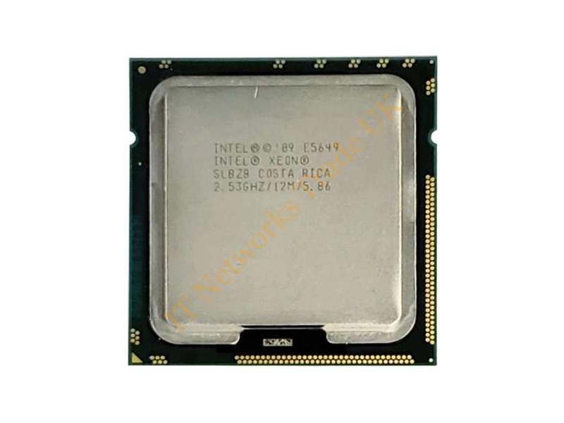 BX80614E5649 Intel Xeon E5649 6 Core 2.53GHz 5.86GT/s QPI 12MB L3 Cache Socket LGA1366 Retail Processor