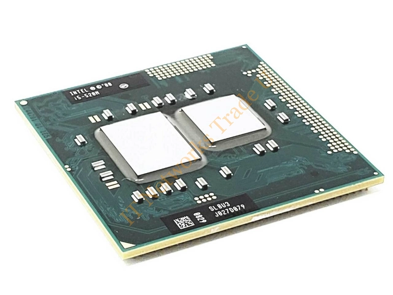 BX80617I5520M Intel Core i5-520M Dual Core 2.40GHz 2.50GT/s DMI 3MB L3 Cache Socket PGA988 Mobile Retail Processor