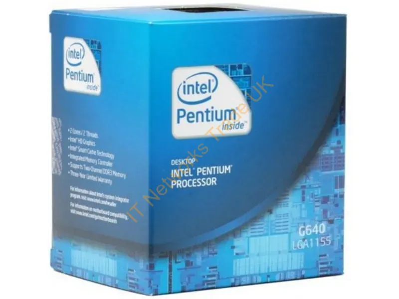 BX80623G640 Intel Pentium G640 2.80GHz 5.00GT/s DMI 3MB L3 Cache Socket FCLGA1155 Desktop Retail Processor