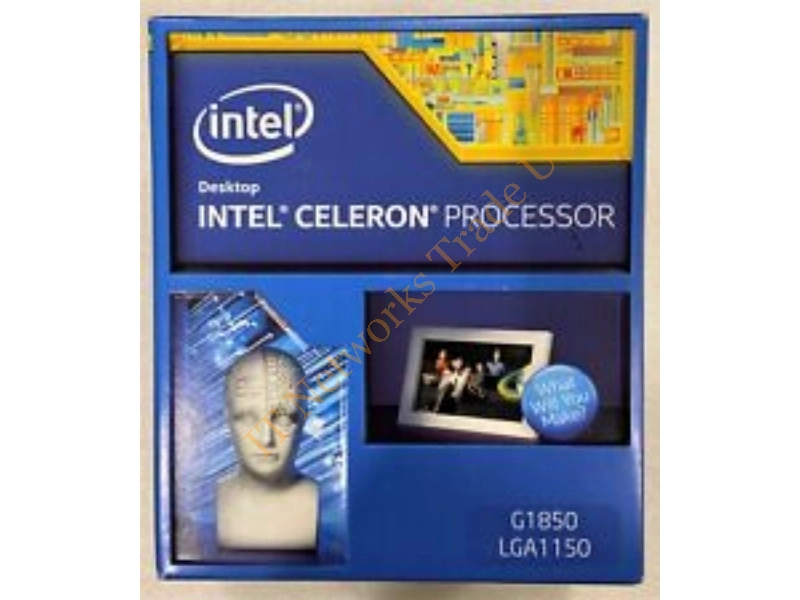 BX80646G1850 Intel Celeron G1850 Dual Core 2.90GHz 5.00GT/s DMI2 2MB L3 Cache Socket FCLGA1150 Desktop Retail Processor