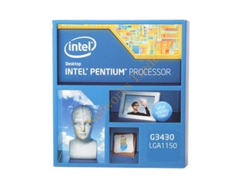 BX80646G3430 Intel Pentium G3430 Dual Core 3.30GHz 5.00GT/s 3MB L3 Cache Socket FCLGA1150 Desktop Retail Processor