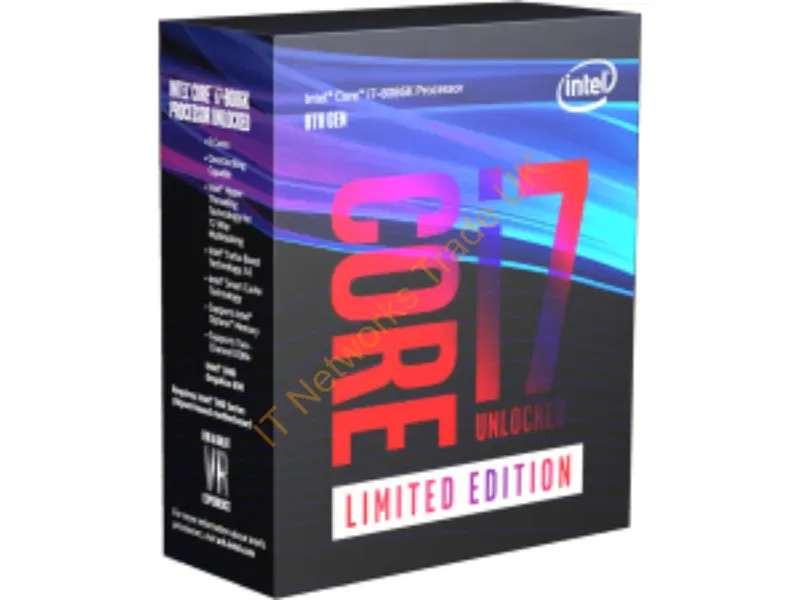 BX80684I78086K Intel Core i7-8086K 6-Core 4.00GHz 8GT /s 12MB Cache Socket LGA 1151 Retail Processor