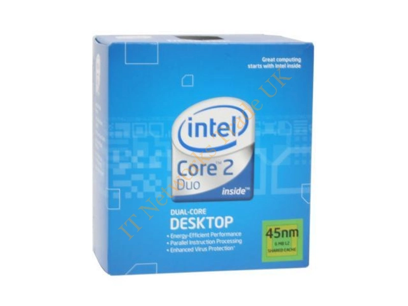 BXC80570E8200 Intel Core 2 Duo E8200 2.66GHz 1333MHz FSB 6MB L2 Cache Socket LGA775 Desktop Retail Processor