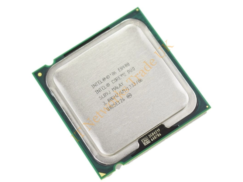 BXC80570E8400 Intel Core-2 Duo E8400 3.0GHz 1333MHz FSB 6MB L2 Cache Socket 775 Retail Processor