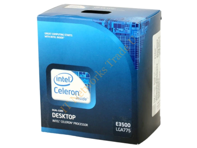 BXC80571E3500 Intel Celeron E3500 Dual Core 2.70GHz 800MHz FSB 1MB L3 Cache Socket LGA775 Desktop Retail Processor