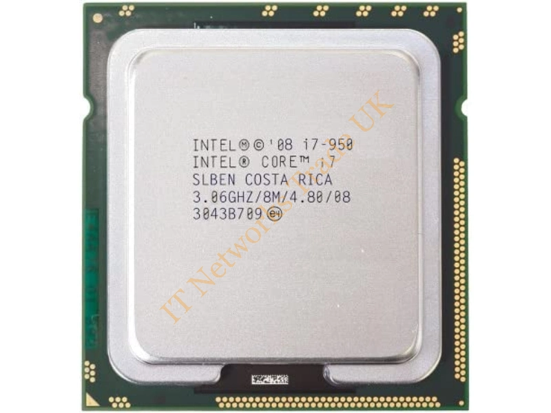 BXC80601950 Intel Core i7-950 Quad-Core 3.06GHz 4.80GT / s 8MB SmartCache Socket FCLGA1366 Retail Processor
