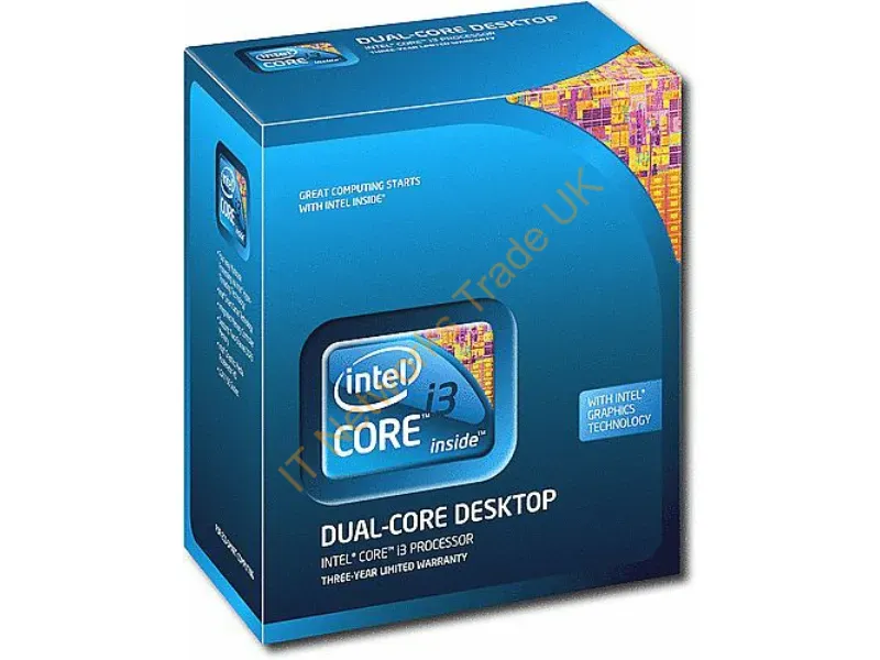 BXC80623I32100 Intel Core i3-2100 Dual Core 3.10GHz 5.00GT/s DMI 3MB L3 Cache Socket FCLGA1155 Desktop Retail Processor