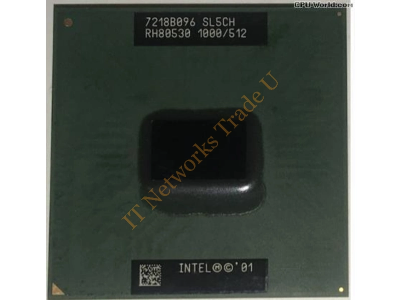 BXM80530B100GD Intel Pentium III 1.00GHz 133MHz FSB 512KB L2 Cache Socket 478 Mobile Retail Processor
