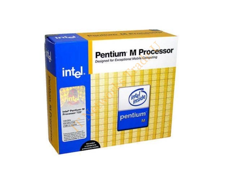 BXM80536GC1600F Intel Pentium M 725 1.60GHz 400MHz FSB 2MB L2 Cache Socket 478 Mobile Retail Processor