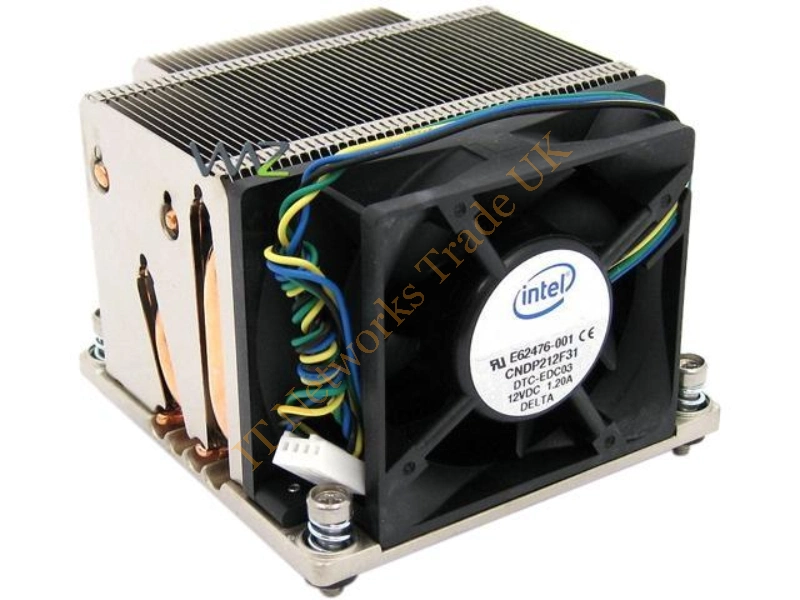 BXSTS100C Intel Thermal Solution Active/Passive Combo Heat up to 130-Watts CPU TDP Socket LGA1366 Heatsink