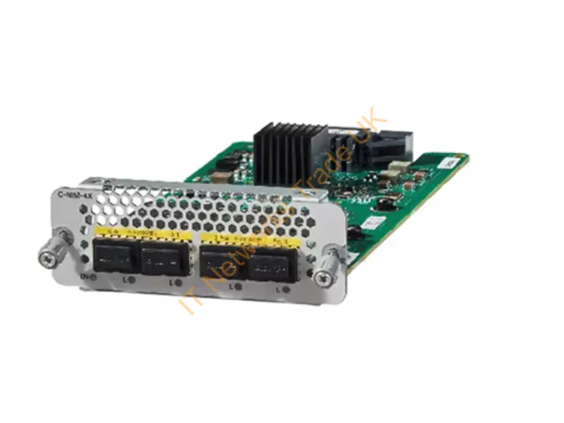 C-NIM-4X= - Cisco C-NIM-4X= network switch module 10 Gigabit Ethernet, Gigabit Ethernet