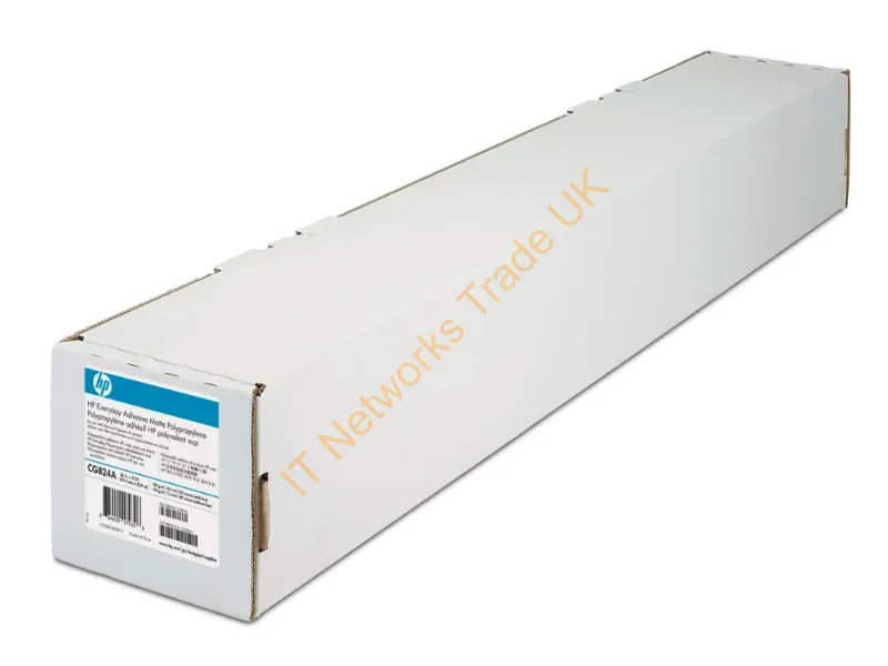 C0F18A - HP 2-pack Everyday Adhesive Matte Polypropylene-610 mm x 22.9 m (24 in x 75 ft)