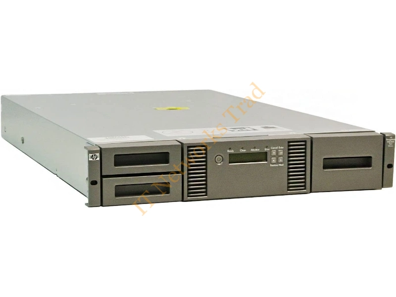 C0H21A HP 60 / 150TB StoreEver MSL 2024 LTO-6 Ultrium 6250 6 Gbps SAS 1DRV / 24 Slots Tape Library Tape Drive Storage