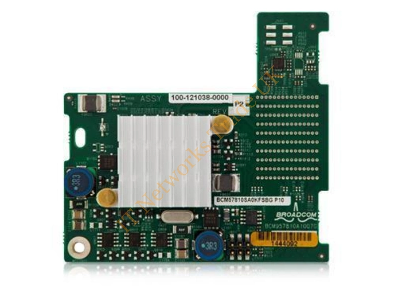 C0P7J Dell Broadcom 57810-K Dual Port 10Gb Network Interface Card for PowerEdge M620 Server