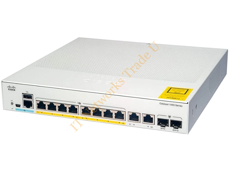 C1000-8T-E-2G-L - Cisco C1000-8T-E-2G-L Managed L2 Gigabit Ethernet (10/100/1000) Gray