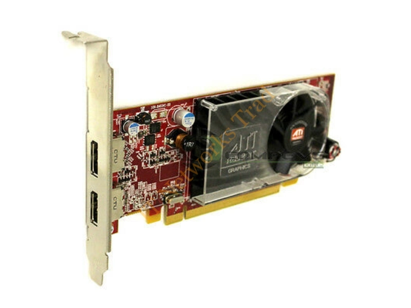 C102D Dell ATI Radeon HD 3470 256MB Full Height PCI Express 2.0 x16 Video Graphics Card