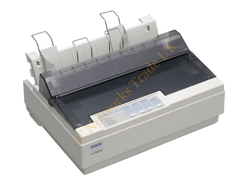 C11C640051 Epson LX-300+ II 300 dpi 9-Pin Serial Impact Dot Matrix Printer
