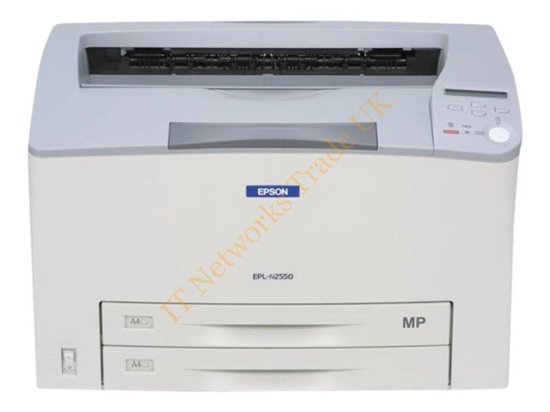 C11C649001 Epson EPL-N2550 (600 x 600) dpi 30ppm (Mono) 400-Sheets USB 2.0 Parallel Monochrome Laser Printer
