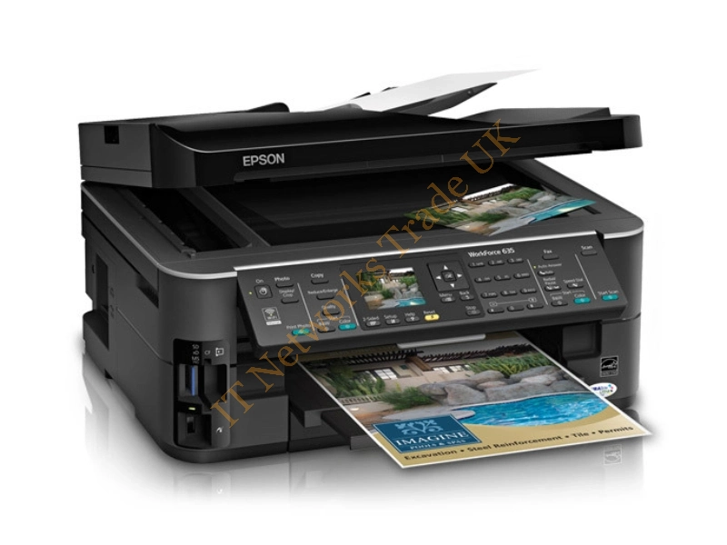 C11CA69201 Epson WorkForce 635 Color InkJet All-in-One Printer