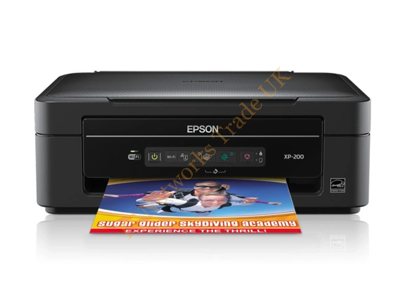 C11CC48201 Epson Expression XP-200 Inkjet Multifunction Printer Color Plain Paper Print Desktop