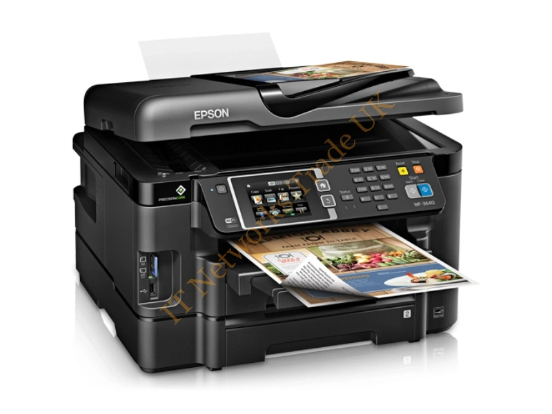 C11CD16201 Epson Workforce WF-3640 Inkjet Multifunction Printer Color Photo Print Desktop
