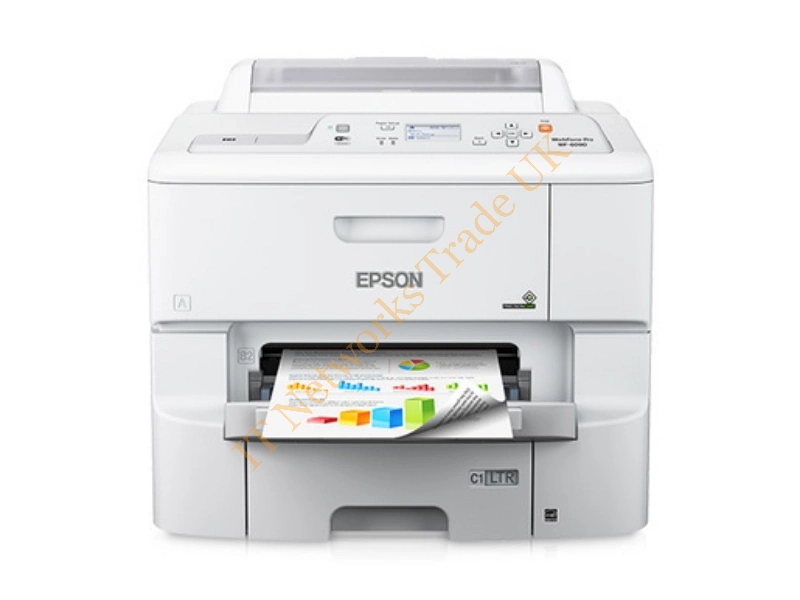 C11CD47201 Epson WorkForce Pro WF-6090 Inkjet Printer- Color 4800 x 1200 dpi Print Plain Paper Print Desktop