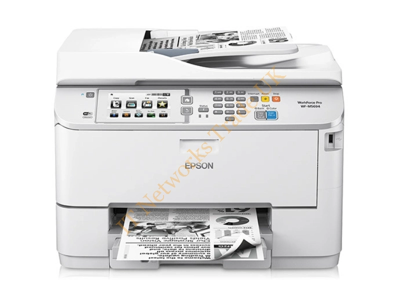 C11CE37201 Epson WorkForce Pro WF-M5694 InkJet All-in-One Printer Monochrome Plain Paper